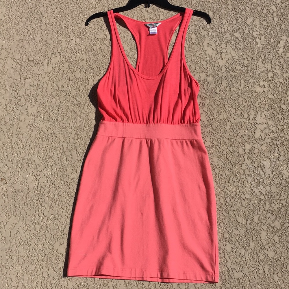 Hard Tail Racer Back Pink Dress size Medium Beach Summer Bodycon
